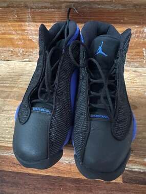 Nike Air Jordan 13 Retro Hyper Royal Black Size 10.5 414571-040